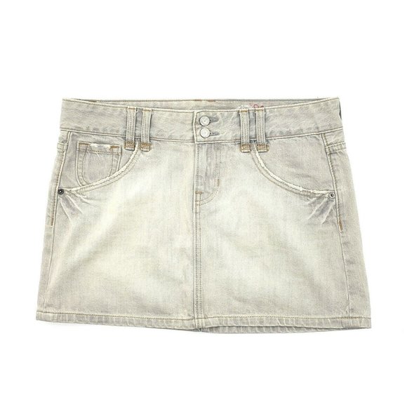 Gap Jeans 1969 Limited Edition Grey Mini Skirt - Picture 1 of 9